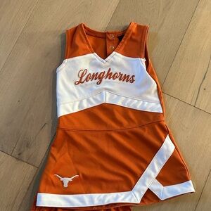 Girls Longhorns Cheer Uniform